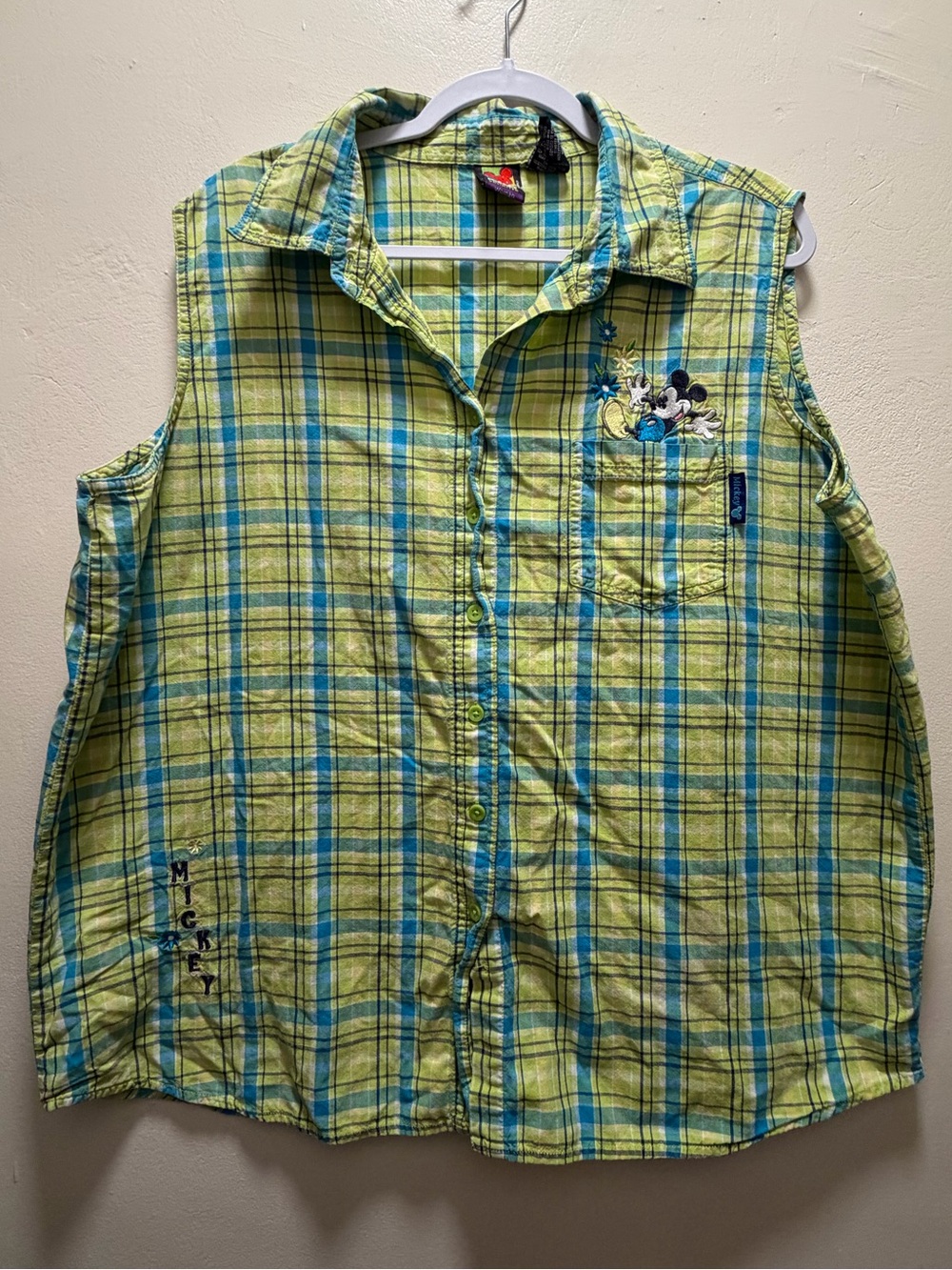 Vintage Mickey Sleeveless Blouse